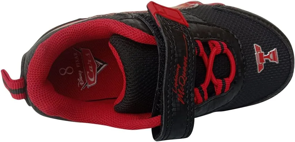 Disney Boy's Lightning McQueen Cars Light Up Sneakers