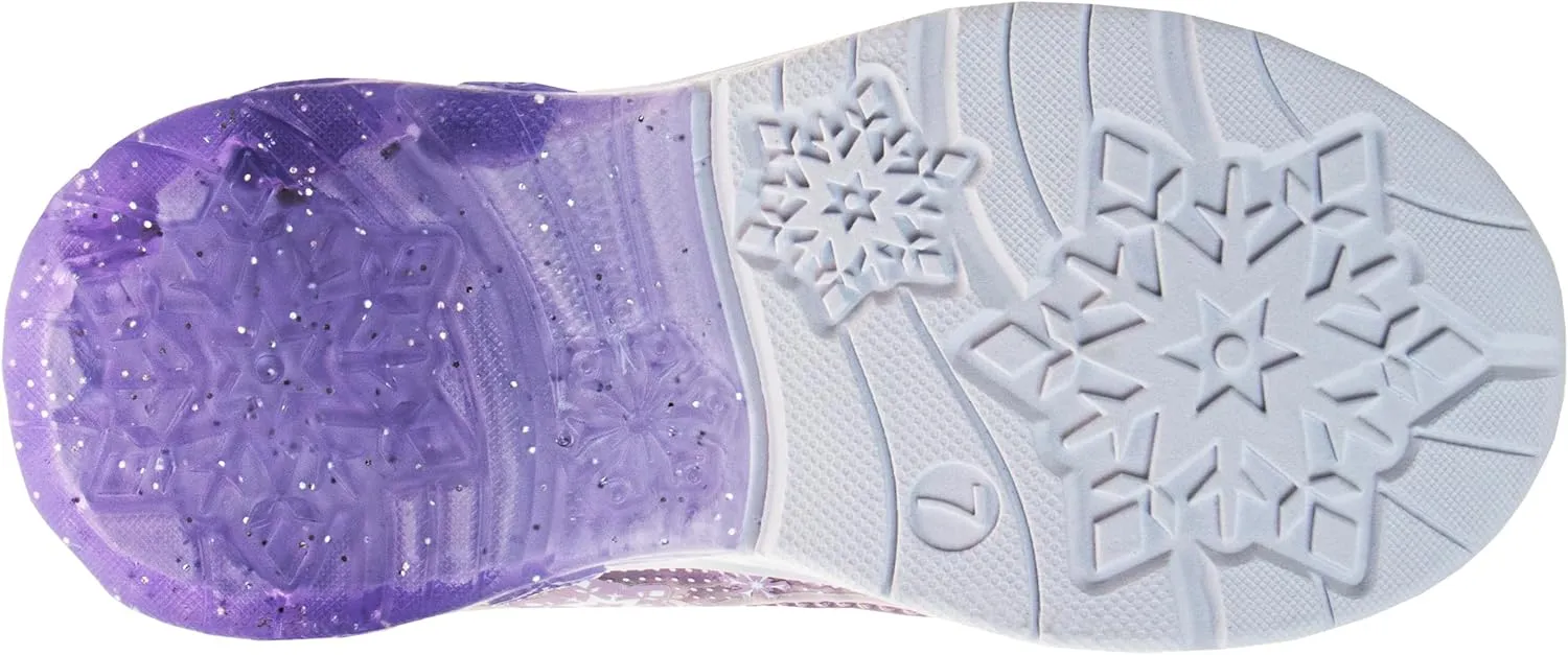 Disney Girls Frozen Light Up Laceless Running Shoes (Toddler/Little Girl)