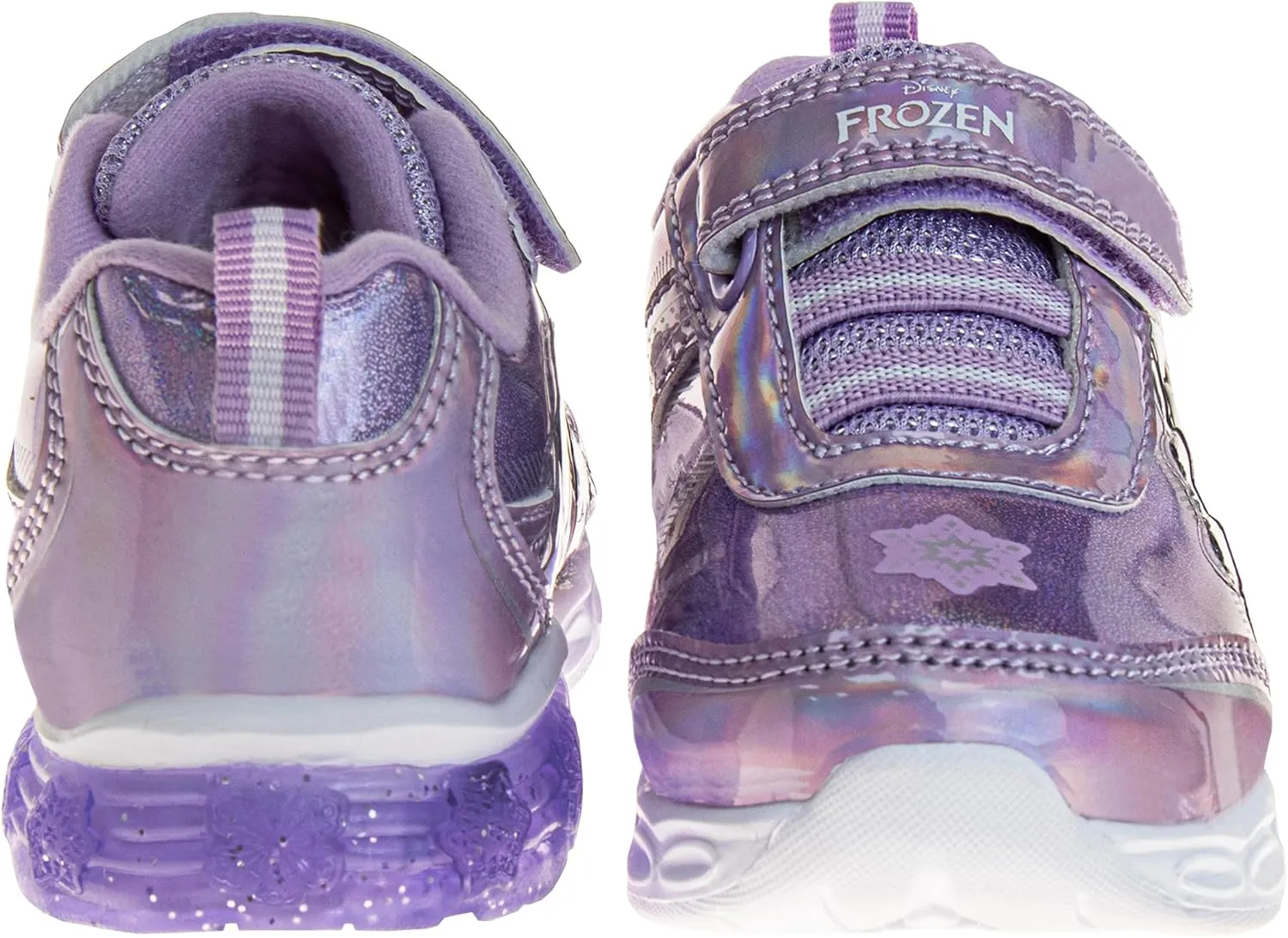 Disney Girls Frozen Light Up Laceless Running Shoes (Toddler/Little Girl)
