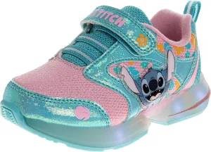 Disney Girl's Lilo & Stitch Light Up Laceless Shoes (Toddler/Little Girl)