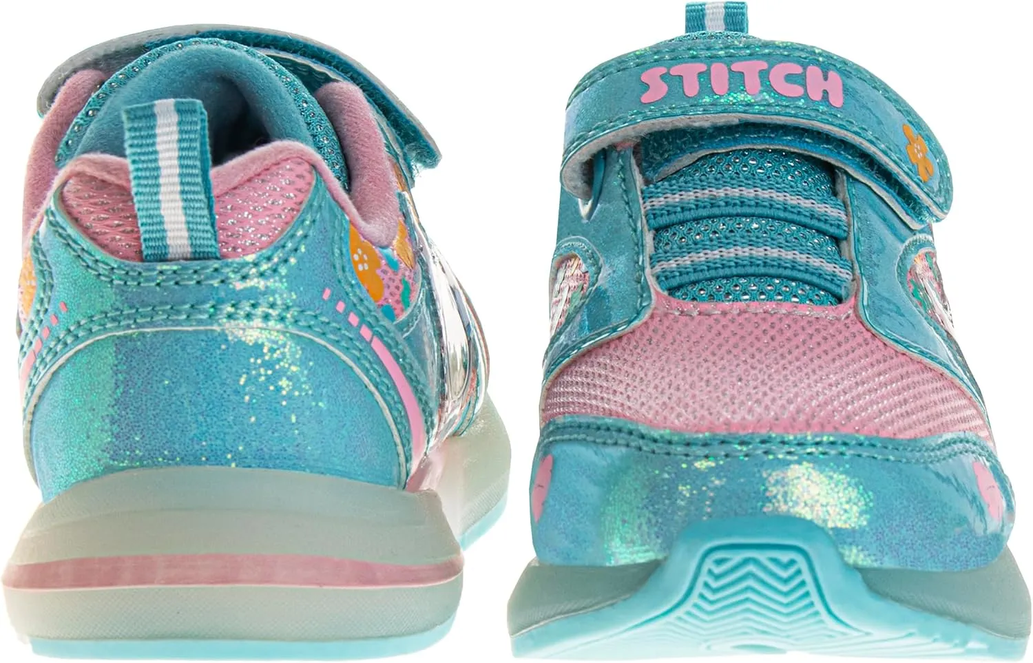 Disney Girl's Lilo & Stitch Light Up Laceless Shoes (Toddler/Little Girl)