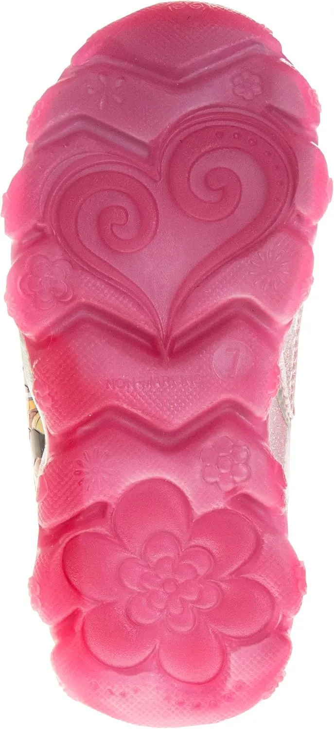 Disney Girls Princess Characters Light Up Laceless Shoes (Toddler/Little Girl)