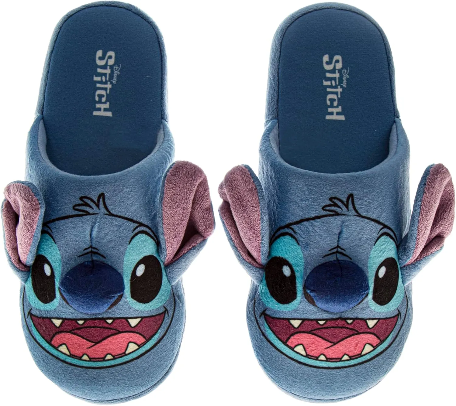 Disney Lilo and Stitch Women's Slippers - Easter Plush, Fuzzy, Gifts for Mother's Day House Slippers (Size 5-10 Womens)