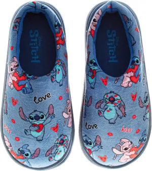 Disney Lilo and Stitch Women's Slippers - Easter Plush, Fuzzy, Gifts for Mother's Day House Slippers (Size 5-10 Womens)