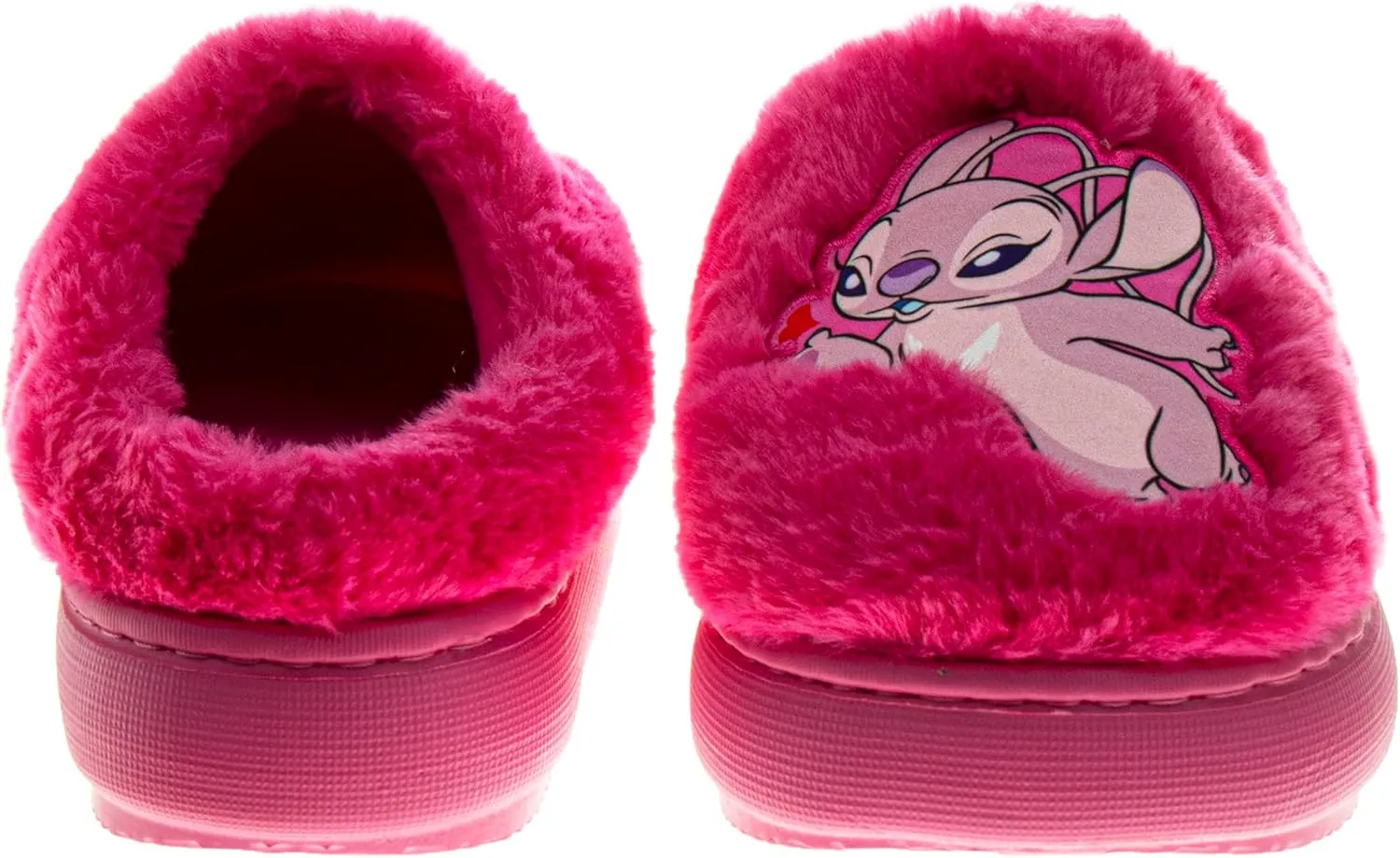Disney Lilo and Stitch Women's Slippers - Easter Plush, Fuzzy, Gifts for Mother's Day House Slippers (Size 5-10 Womens)