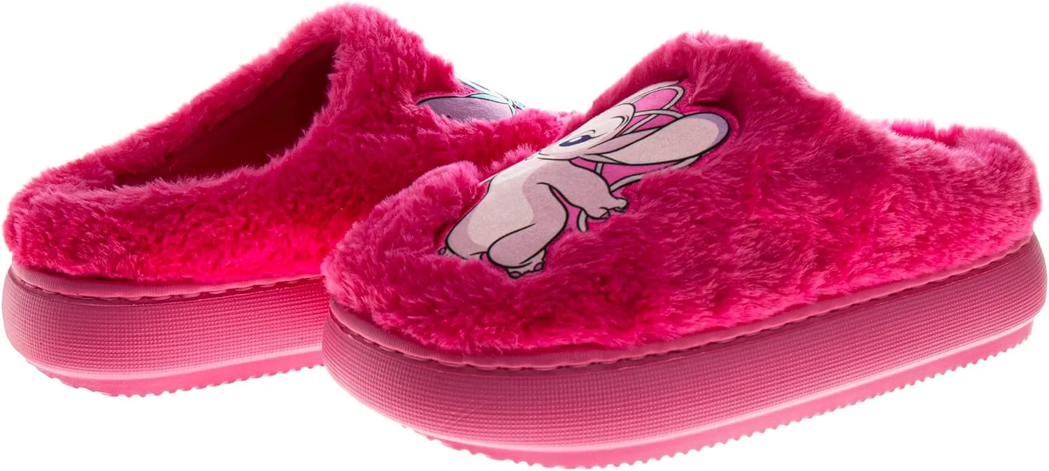 Disney Lilo and Stitch Women's Slippers - Easter Plush, Fuzzy, Gifts for Mother's Day House Slippers (Size 5-10 Womens)