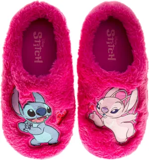 Disney Lilo and Stitch Women's Slippers - Easter Plush, Fuzzy, Gifts for Mother's Day House Slippers (Size 5-10 Womens)