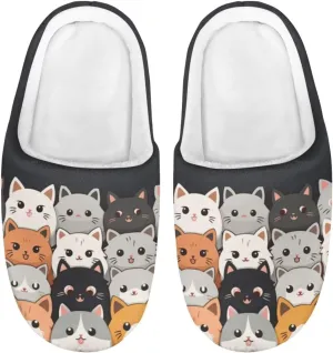 DISNIMO Kids Boys Girls Cozy Bedroom House Slippers with Fuzzy Plush Fleece Lining for Indoor Ourdoor Size 9-14.5