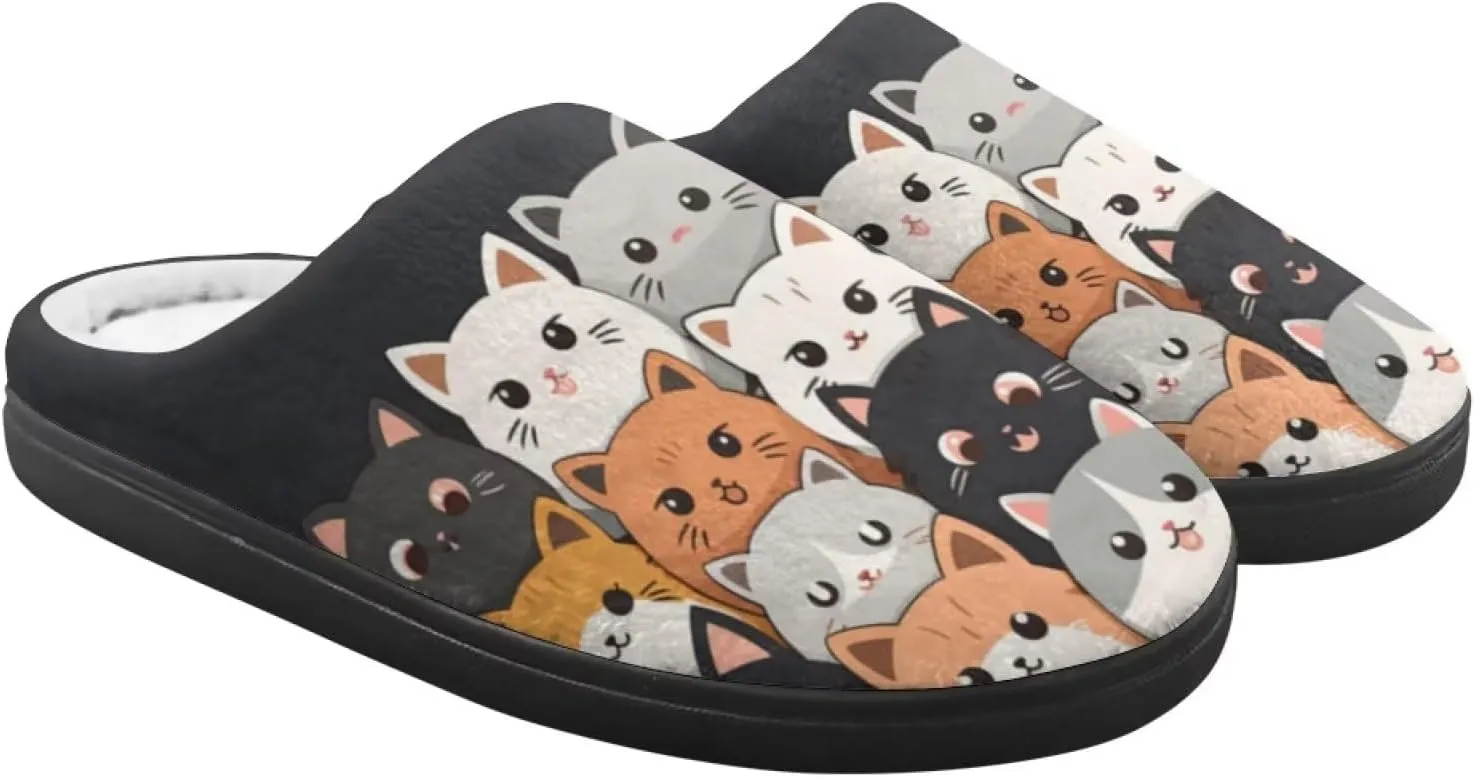 DISNIMO Kids Boys Girls Cozy Bedroom House Slippers with Fuzzy Plush Fleece Lining for Indoor Ourdoor Size 9-14.5