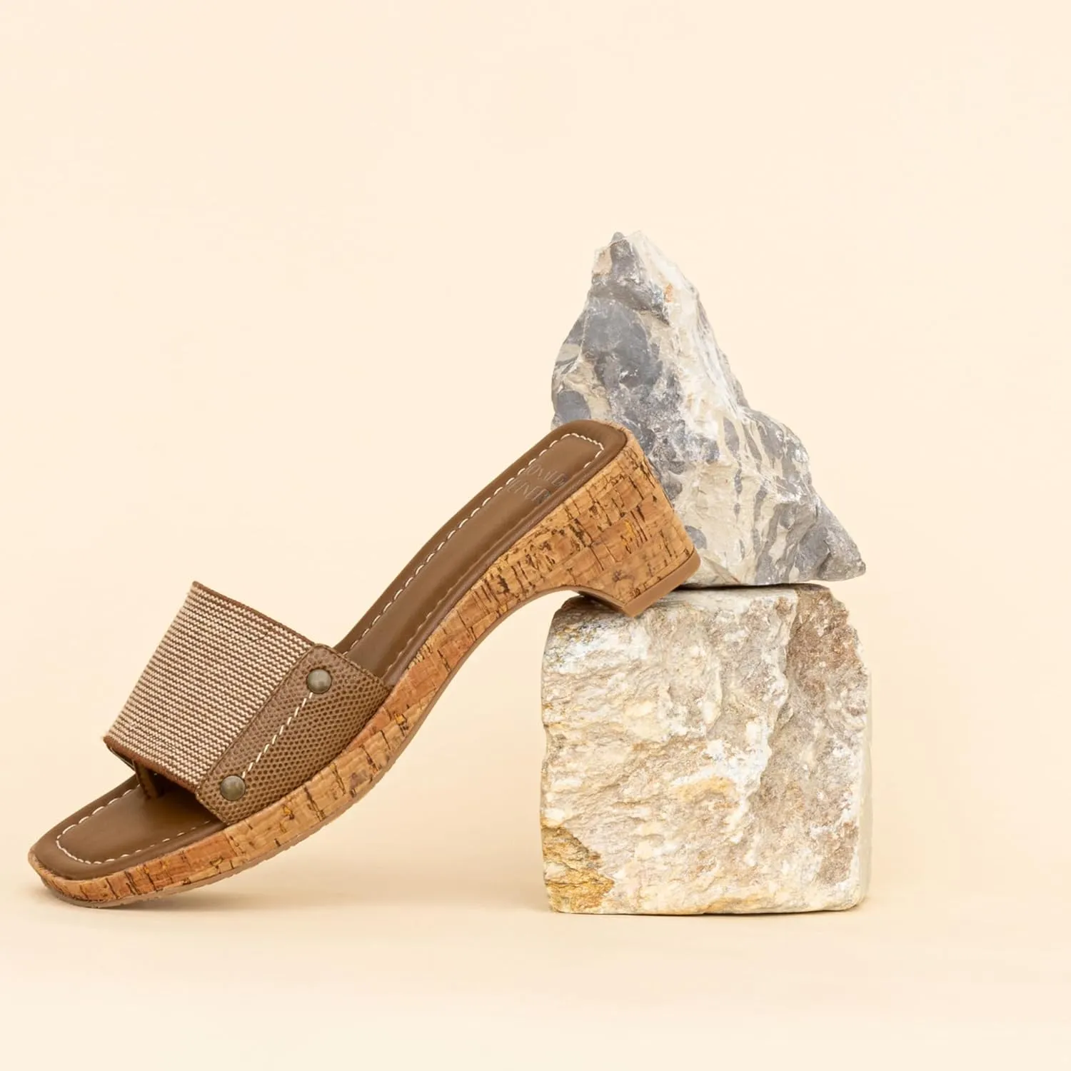 Donald J Pliner Women's Rodeo Jute Elastic Slide Sandal