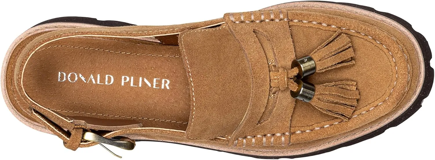 Donald Pliner Women’s Essex Slingback Loafers for Women - Comfortable Women’s Shoes with EVA Lug Sole, Slingback Shoes