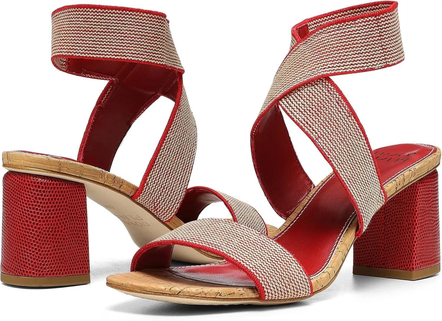 Donald Pliner Women's Parly Jute Elastic Heeled Sandal