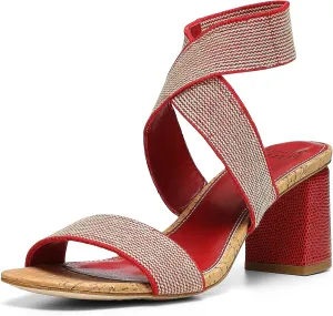 Donald Pliner Women's Parly Jute Elastic Heeled Sandal
