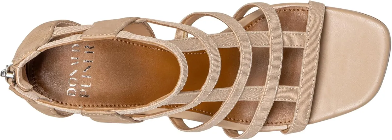 Donald Pliner Women's Poeme Basic Elastic Heeled Sandal