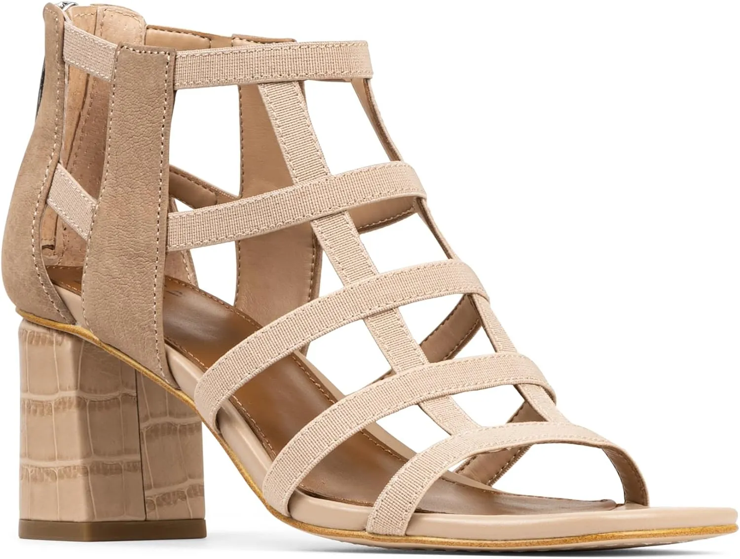 Donald Pliner Women's Poeme Basic Elastic Heeled Sandal