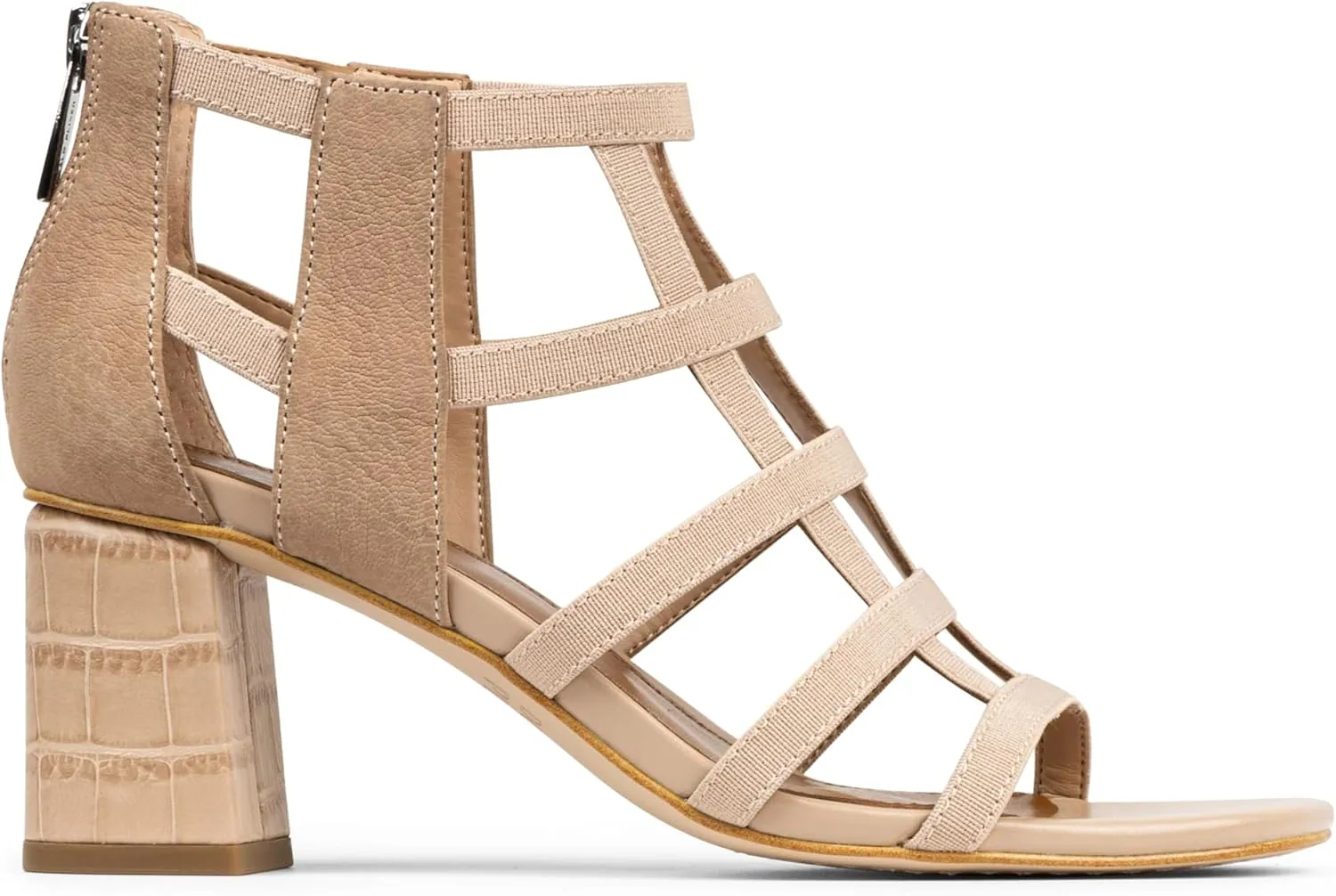 Donald Pliner Women's Poeme Basic Elastic Heeled Sandal