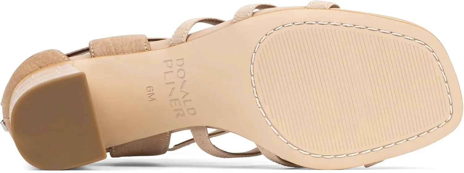 Donald Pliner Women's Poeme Basic Elastic Heeled Sandal