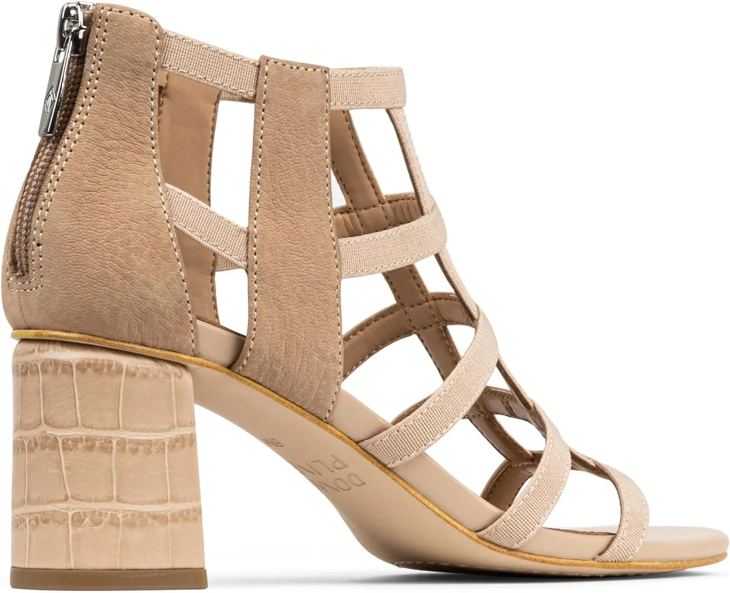 Donald Pliner Women's Poeme Basic Elastic Heeled Sandal