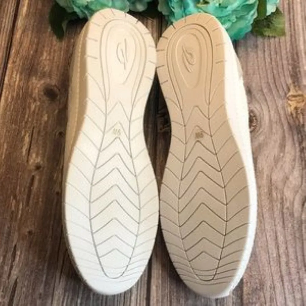 EASY SPIRIT Glitz White Casual Walking Slip-on 9W