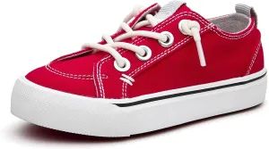 EasyStar Girls and Boys Slip-On Elastic Lace Shoes Sneaker for Toddler Little Kid