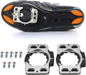 Ejoyous Road Shoes Cleats, 1 Pair Quick Release Cycling Shoes Cleat Cover Adapter Converter for Speedplay Zero,Pave/Ultra Light Action, X1, X2, X5