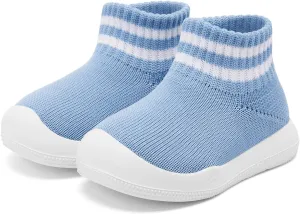 Engtoy Baby Sock Shoes Baby Walking Shoes Infant Non-Slip Breathable Slippers with Soft Rubber Sole Baby Boys Girls Slip On Sneakers