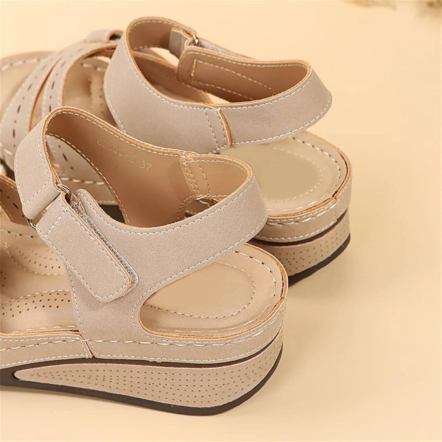 Fairsoma Orthopedic Sandals,Women's Comfy Orthotic Sandals,Women's Orthopedic Open Toe Sandals