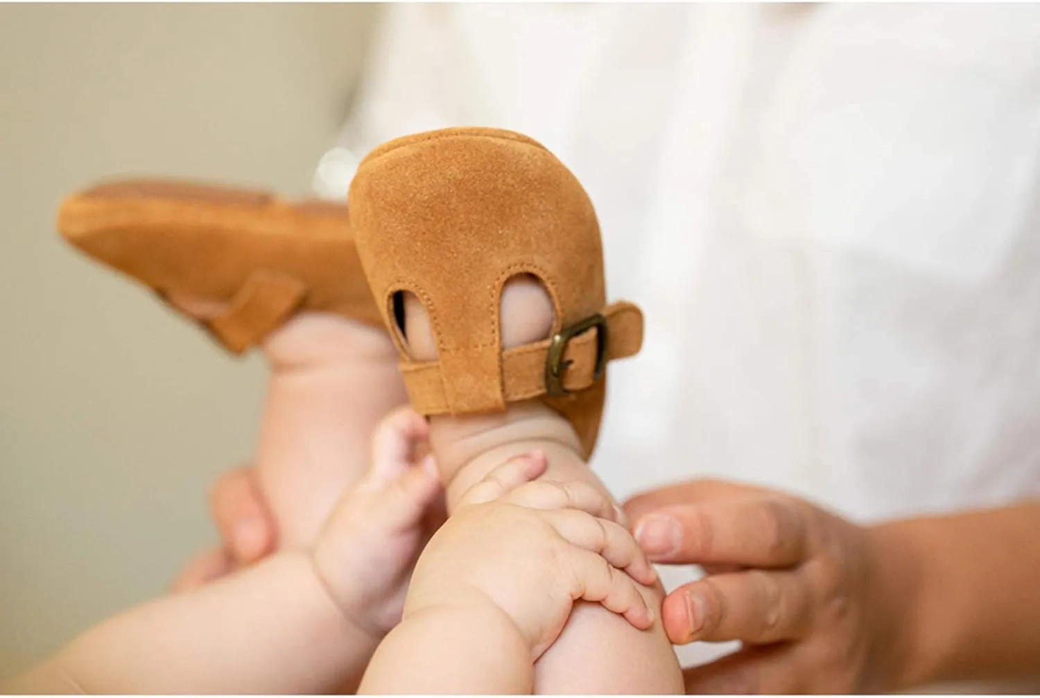 Felix & Flora Soft Sole Baby Shoes - Infant Baby Walking Shoes Moccasinss Rubber Sole Crib Shoes