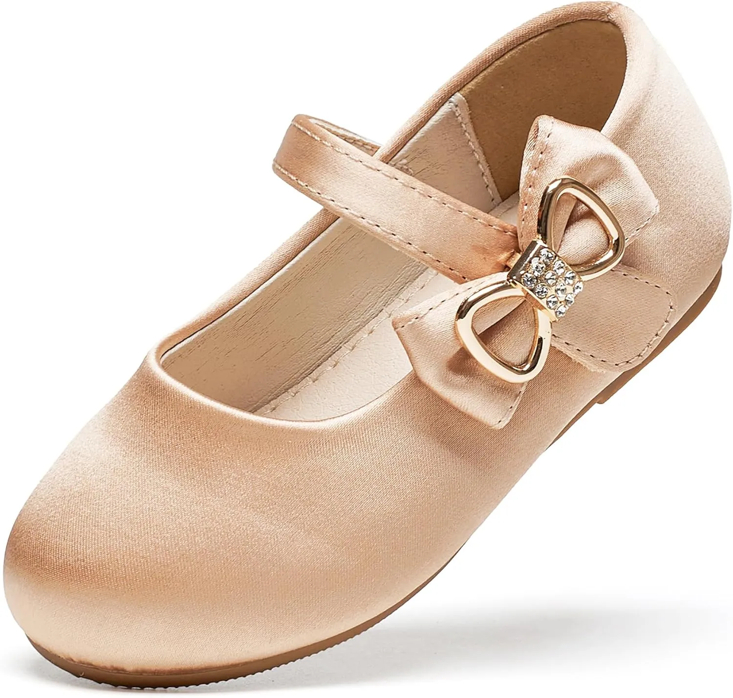 Felix & Flora Toddler Flower Girl Dress Shoes - Girl Ballet Flats Party School Shoes Wedding
