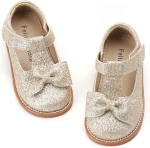 Felix & Flora Toddler Little Girl Mary Jane Dress Shoes - Ballet Flats for Girl Party School Shoes