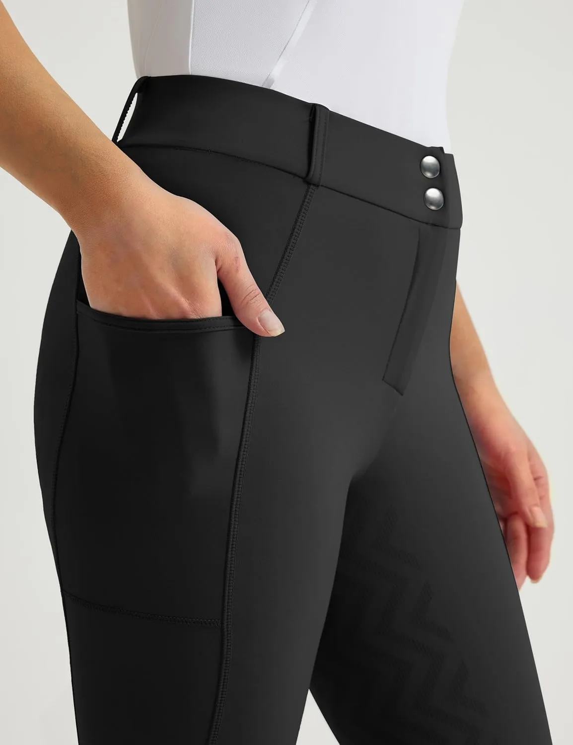 FitsT4 Sports Women's Bootcut Riding Breeches Full Seat Equestrian Pants Summer Riding Tights for Women