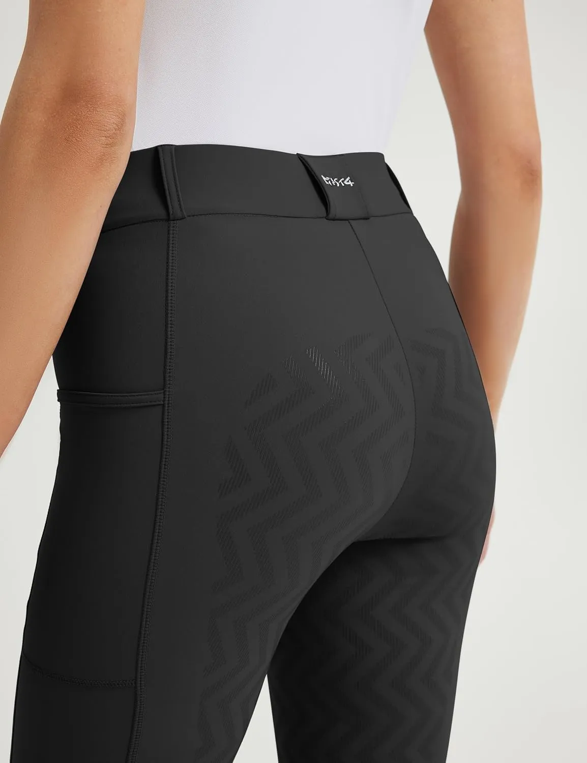 FitsT4 Sports Women's Bootcut Riding Breeches Full Seat Equestrian Pants Summer Riding Tights for Women