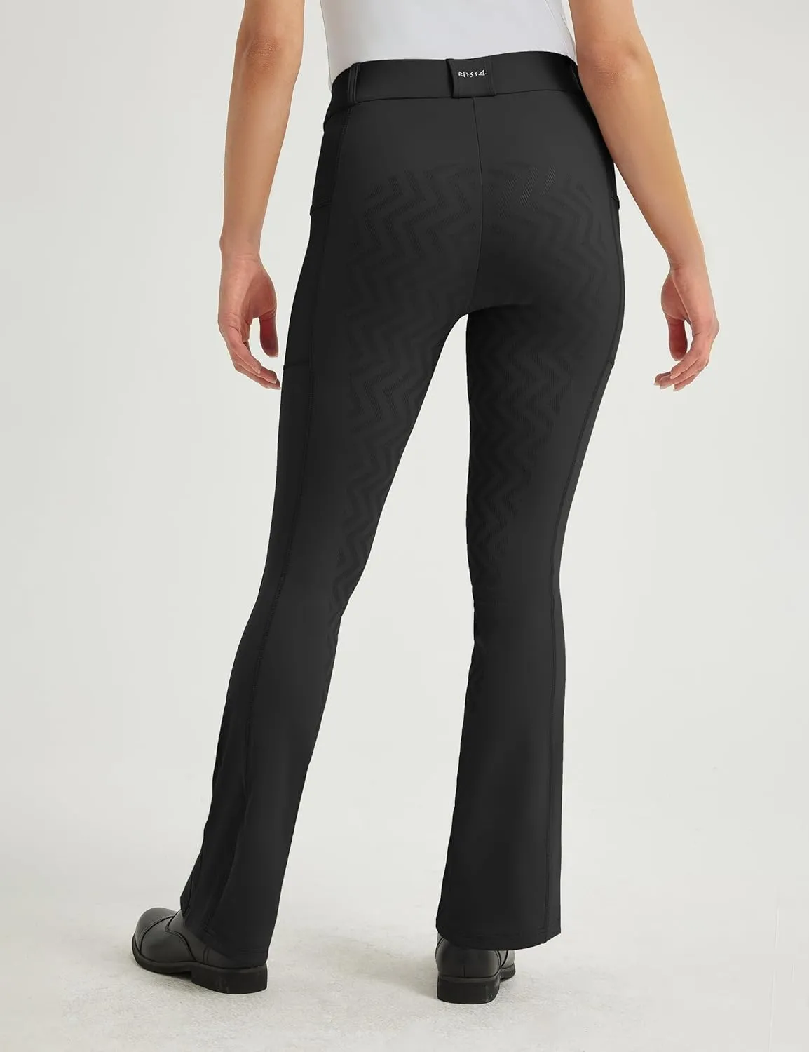 FitsT4 Sports Women's Bootcut Riding Breeches Full Seat Equestrian Pants Summer Riding Tights for Women