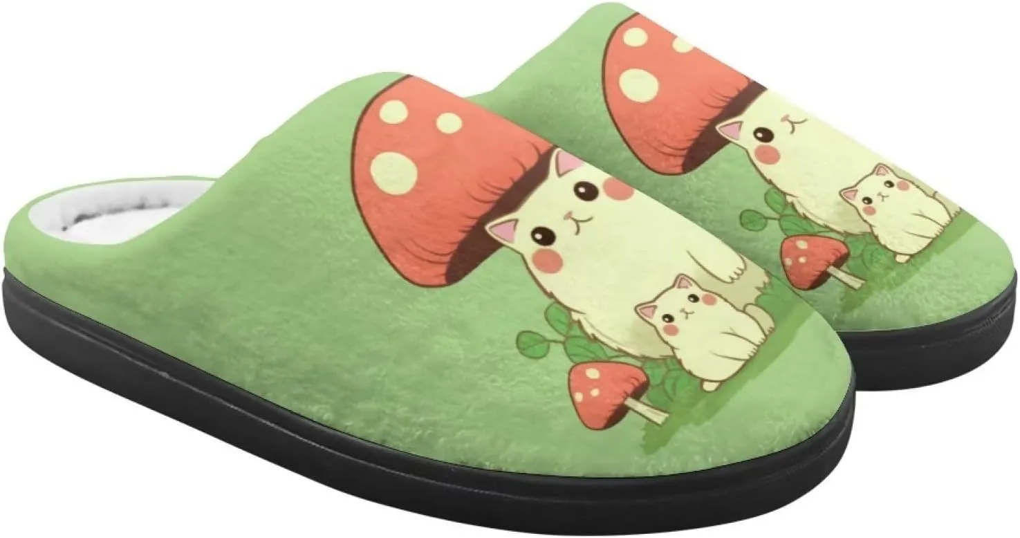 Flashideas Toddler Slippers Kids Fur Lined Warm Slip On Home Slippers Soft Plush Slippers