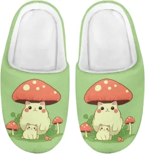 Flashideas Toddler Slippers Kids Fur Lined Warm Slip On Home Slippers Soft Plush Slippers