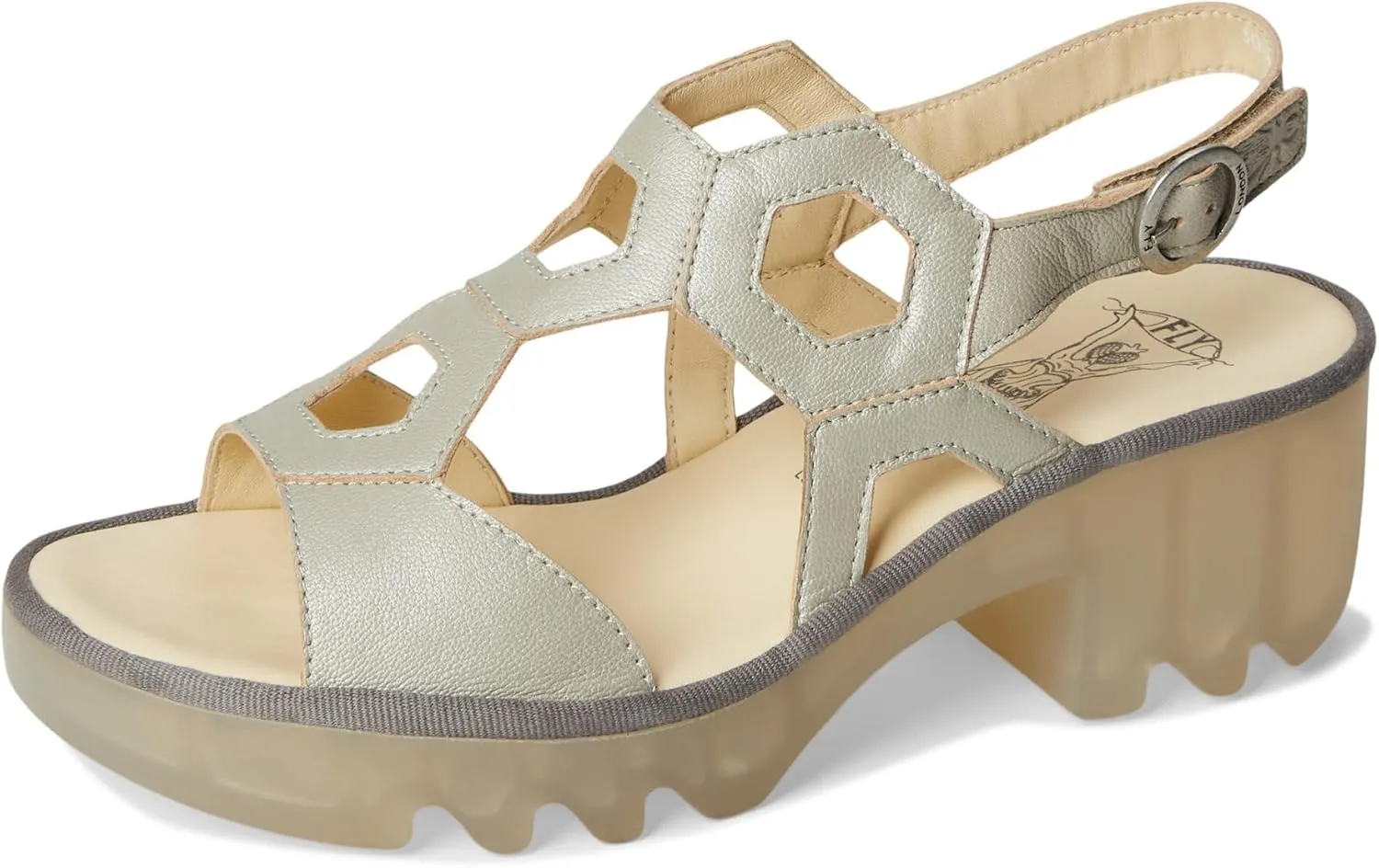FLY London Women's Tewa573fly Heeled Sandal