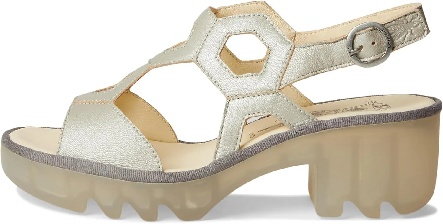 FLY London Women's Tewa573fly Heeled Sandal