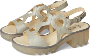 FLY London Women's Tewa573fly Heeled Sandal