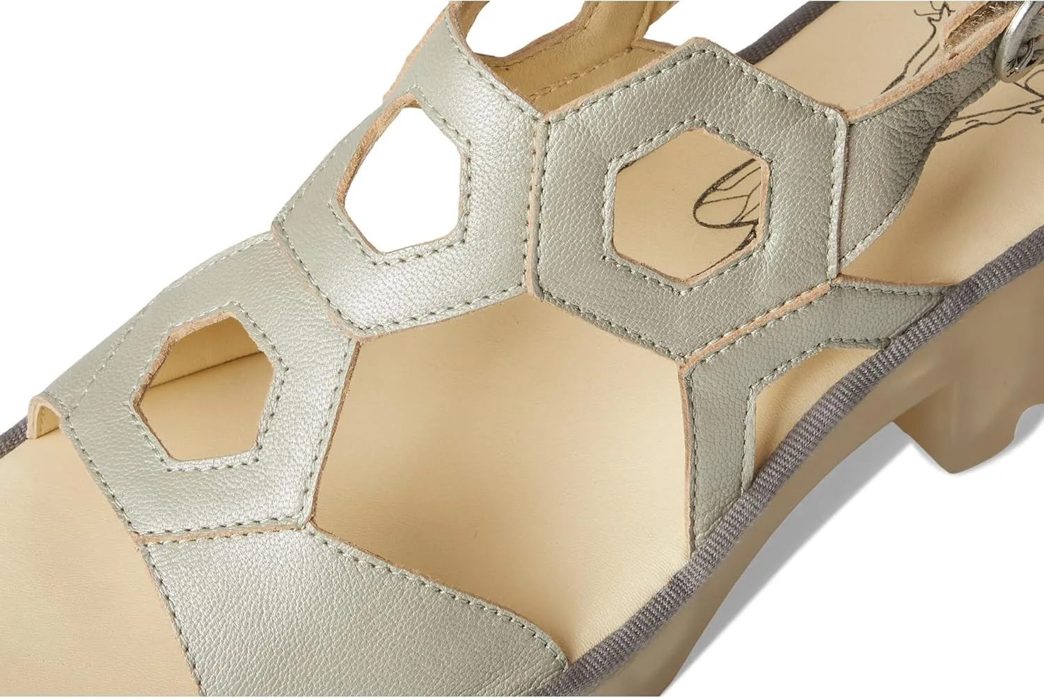 FLY London Women's Tewa573fly Heeled Sandal