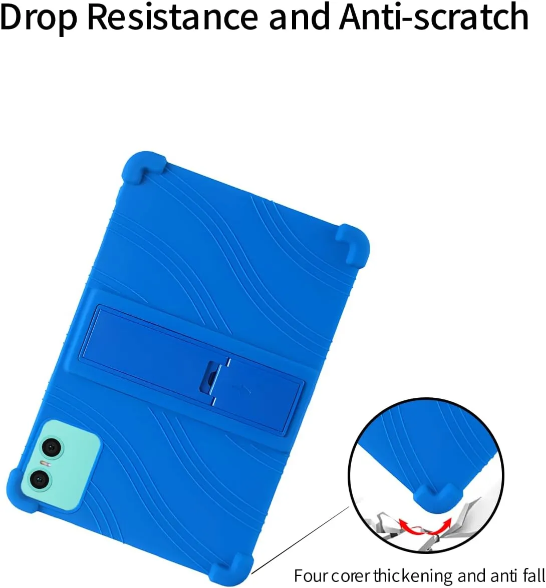 for TECLAST P30 10 inch tablet Case,Soft Silicone Shockproof Kids Friendly for TECLAST P30 Android 14 2024 Tablet (BLUE)