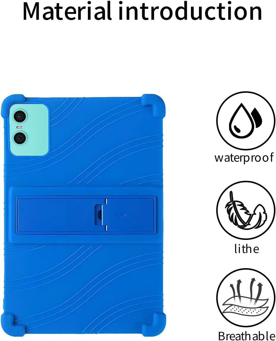 for TECLAST P30 10 inch tablet Case,Soft Silicone Shockproof Kids Friendly for TECLAST P30 Android 14 2024 Tablet (BLUE)