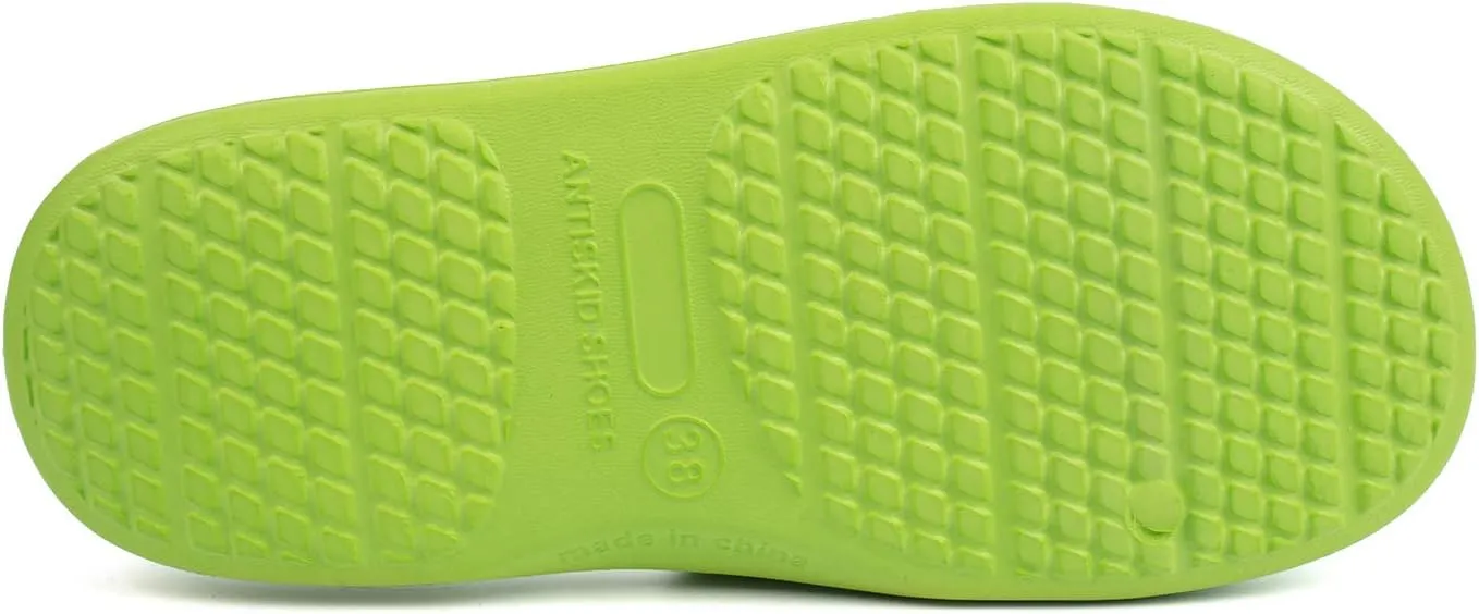 FUNKYMONKEY Womens Bathroom Shower Slippers Indoor Home Beach Non Slip Sandal