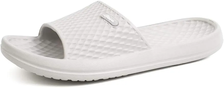 FUNKYMONKEY Womens Bathroom Shower Slippers Indoor Home Beach Non Slip Sandal