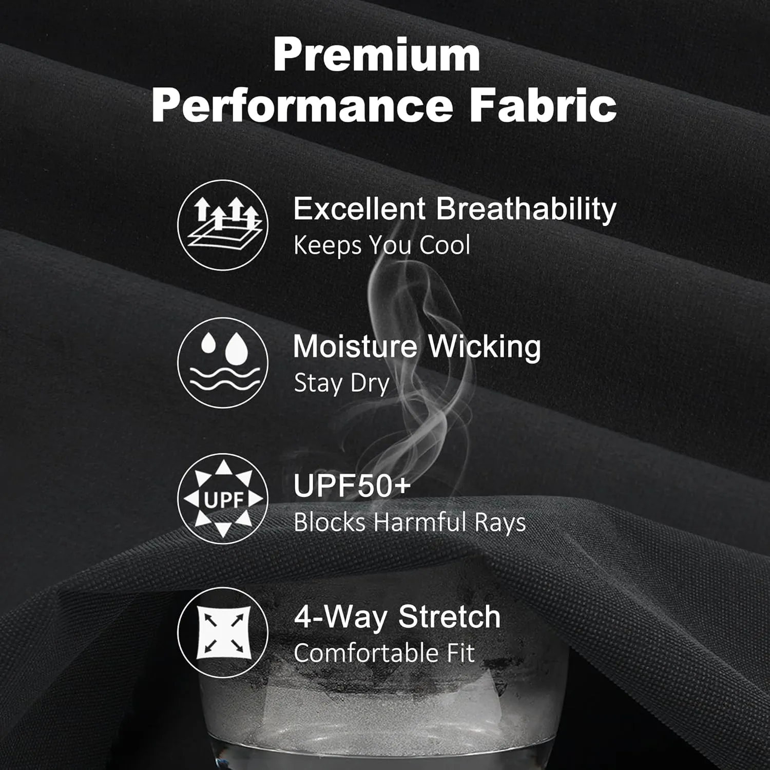 GADIEMKENSD Performance Running Hat, Stretchy Fabric with Vented Mesh for Outdoor Workouts