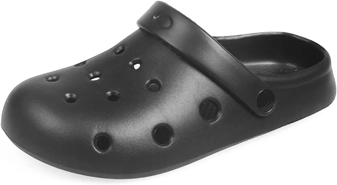 Garden Clogs for Women and Men, Slip On Mules Sandals Comfy Slippers Outside Home Casual Wear Non-Slip Air Cushion Thick Bottom Slides Shoes