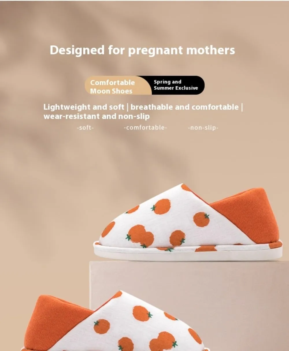 Geerta Non Slip Hospital Slippers for Women Labor and Delivery Ultra-Soft Comfortable Pregnancy Shoes Warm Memory Foam Postpartum Slippers Maternity Foldable House Shoes Home Office Bathroom