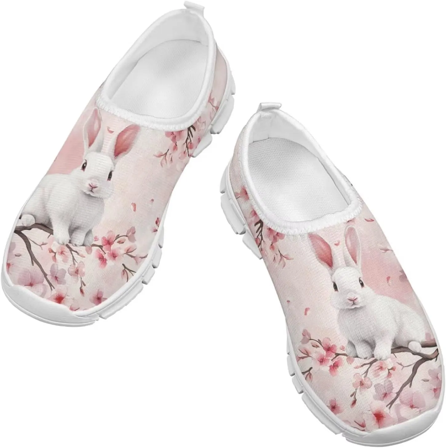 Girls Kids Slip On Sneakers Big Kids Casual Gym Tennis Shoes Soft Sole