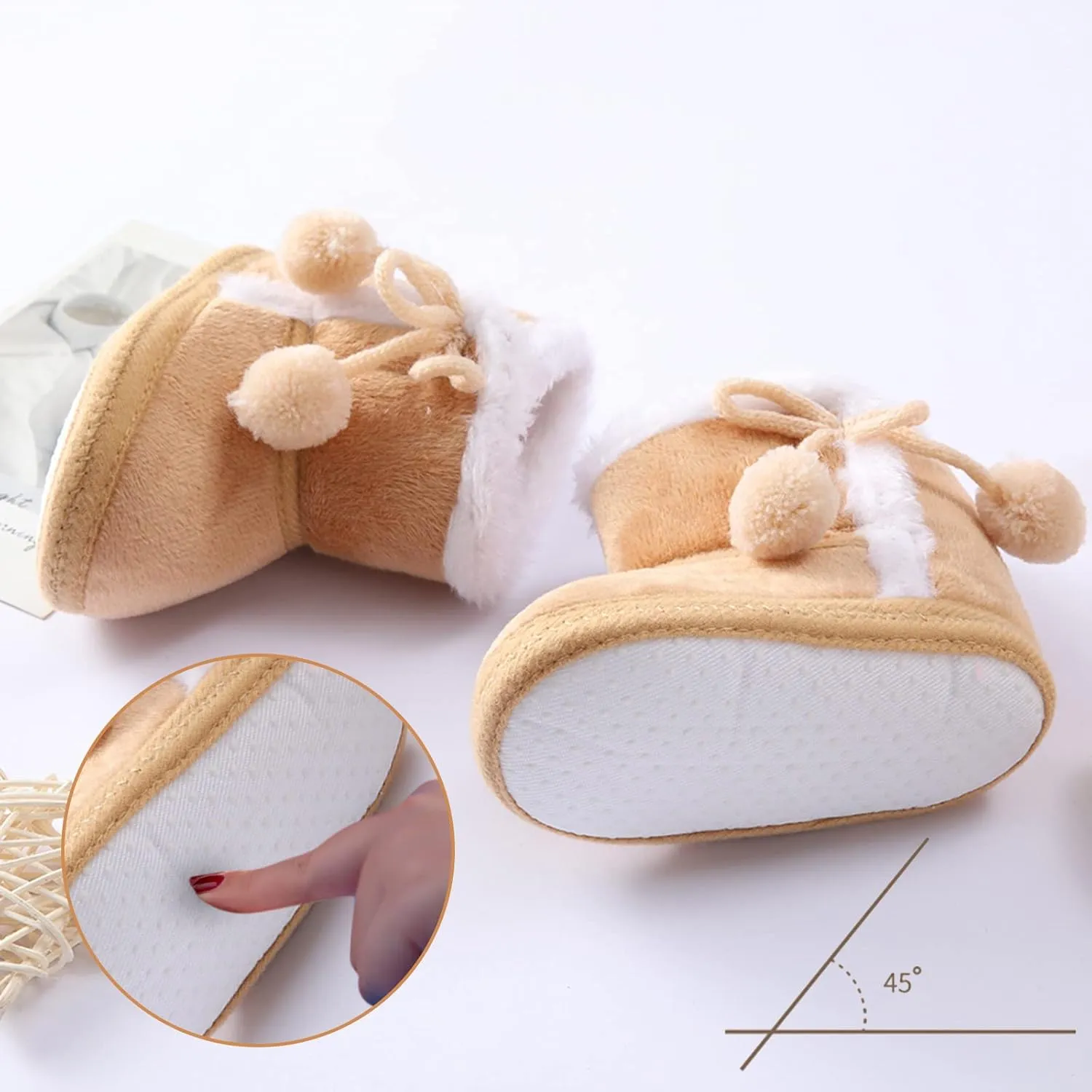 Girls Shies Snow Baby Warming Boots Soft Girls Shoes Booties Boys Toddler Infant Baby 6 9 Month Girl Shoes