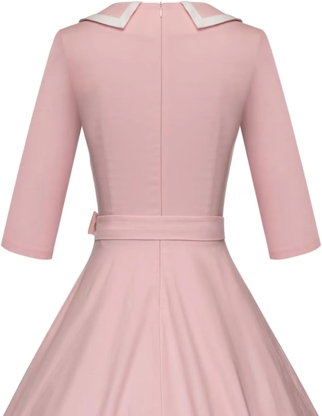 GownTown Womens Dresses 1950s Vintage Swing Stretchy Dresses with Pockets