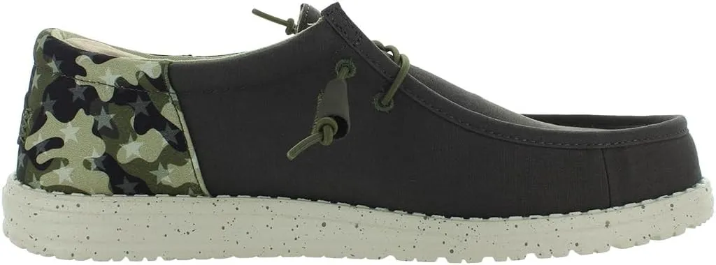Hey Dude Men's Wally Funk Americana | Men's Shoes | Men Slip-on Loafers | Comfortable & Light-Weight